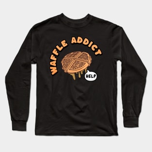 Waffles Addict Long Sleeve T-Shirt